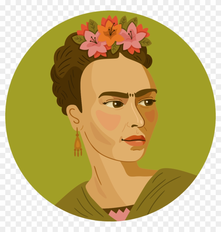 Frida Kahlo Icon Png, Transparent Png - 1050x1050(#1564111) - PngFind