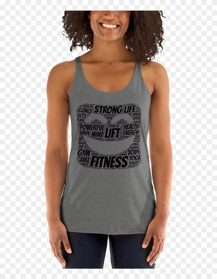 Emoji Fitness Women's Racerback Tank - T-shirt, HD Png Download ...