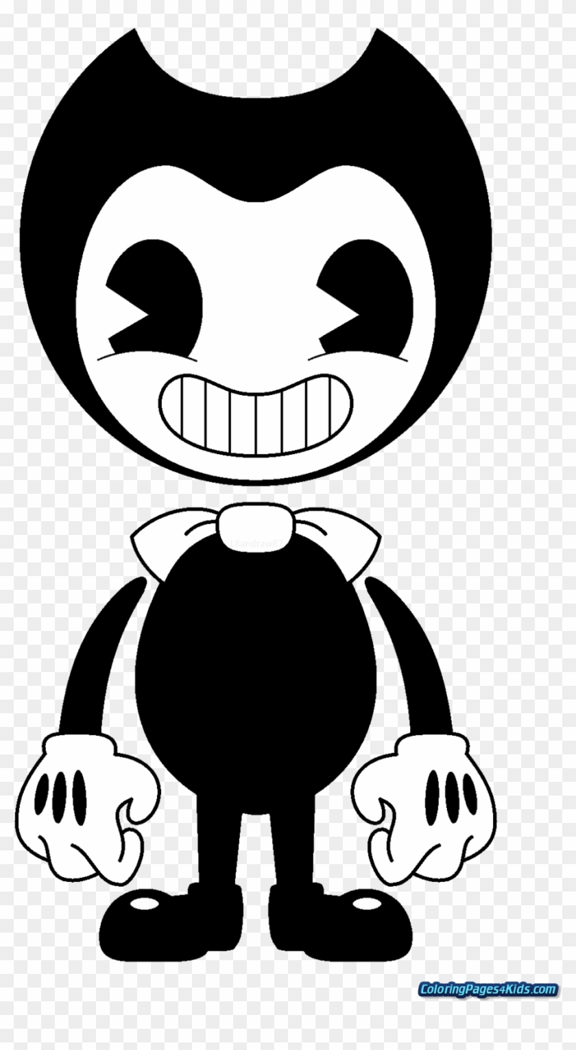 bendy-characters-coloring-pages