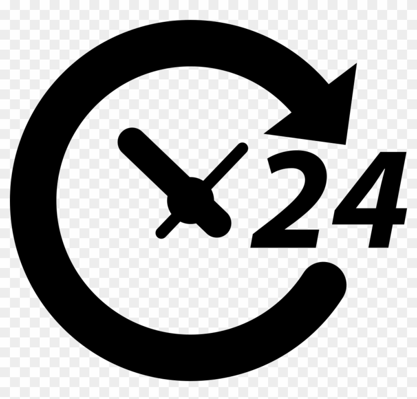 Clip Art Computer Icons Vector Graphics Clock Portable 24 7 Security Icon Hd Png Download 980x2 Pngfind