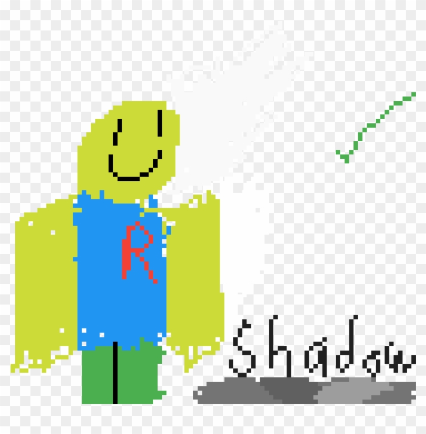 Roblox Noob With A Shadow Illustration Hd Png Download 1125x900 1596654 Pngfind - terebi nsfw on twitter transparent t shirt roblox hd