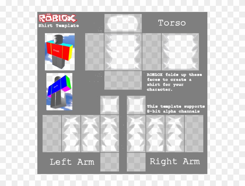 585 X 559 28 - Roblox Shirt Template, HD Png Download - 585x559(#1597603) -  PngFind