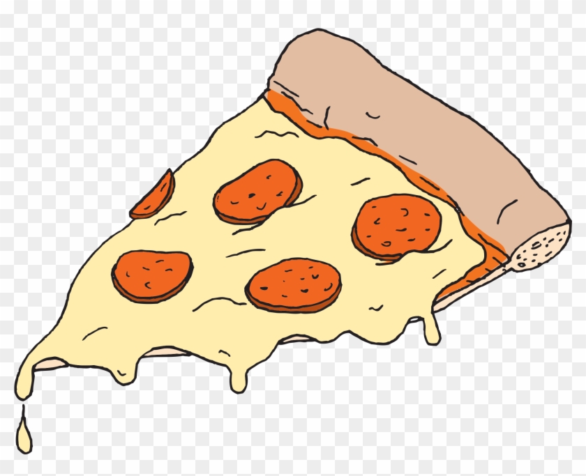 Melting Pizza Slice, HD Png Download - 1200x1200(#1598834) - PngFind