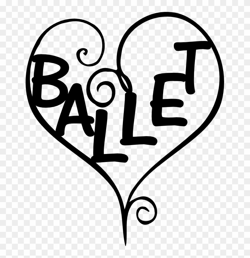 Ballerina Clipart Word Love Ballet Svg Hd Png Download 667x788 1599096 Pngfind