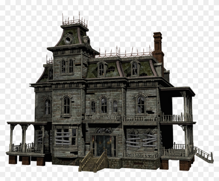 Haunted Mansion Png - Haunted House No Background, Transparent Png -  1024x768(#160388) - PngFind