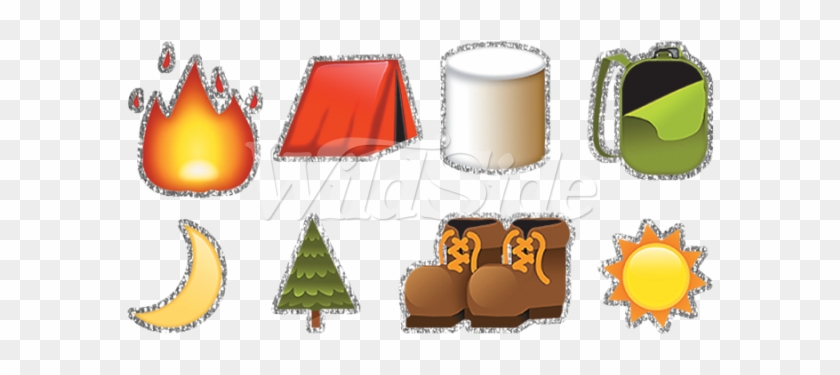 camping emojis iphone