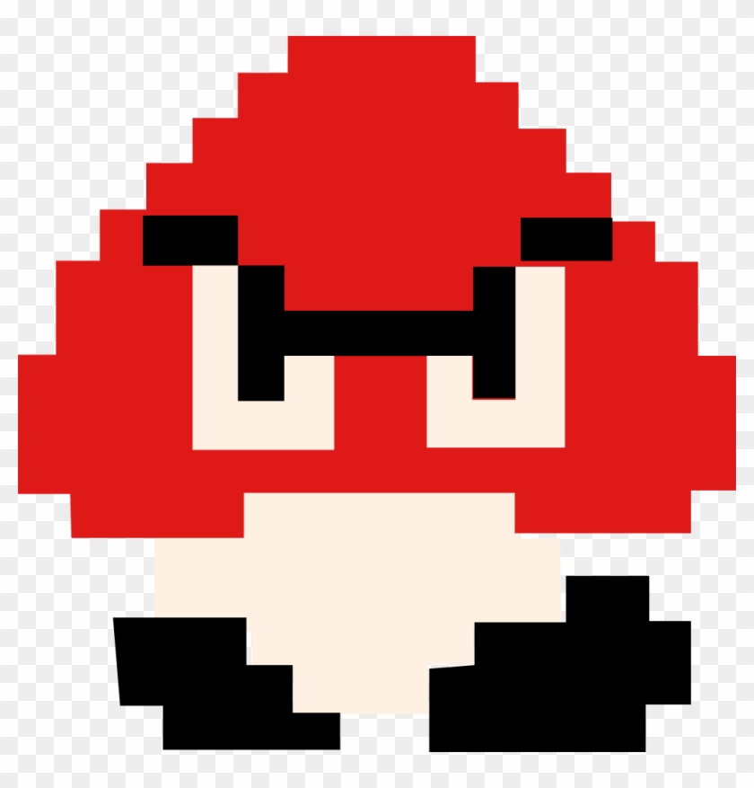 Mario1 Mario2f Mario3f Mario4f Mario5 - Goomba 8 Bit, HD Png Download ...