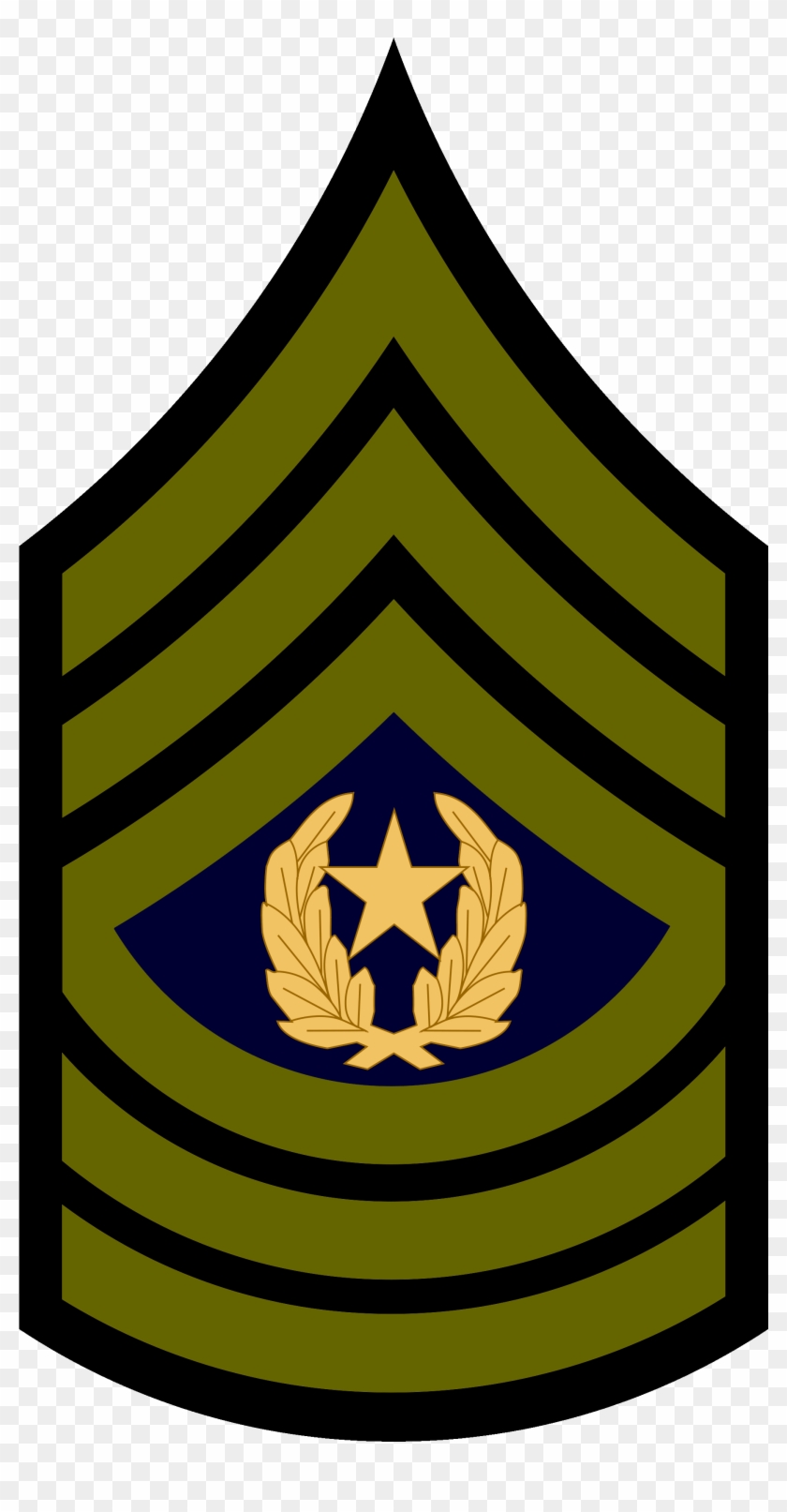 Vector Royalty Free Csm Rank Png Transparent Images - Command Sergeant