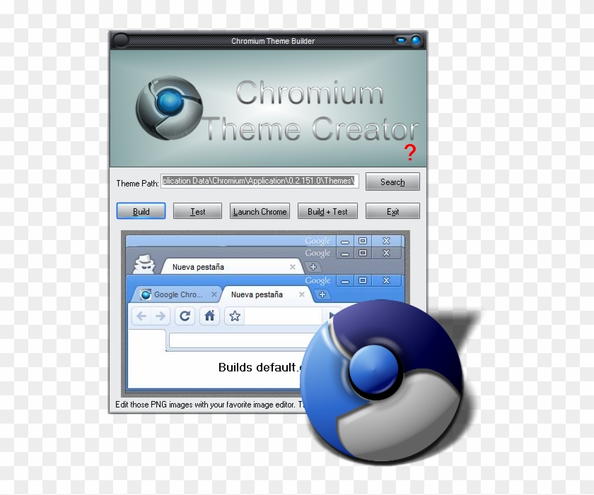 Chromium Theme Creator 2nd - Google Chrome Themes, HD Png Download