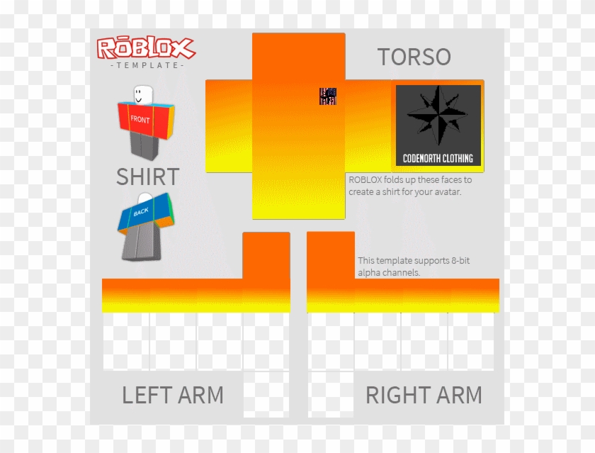 Blank Roblox Shirt Template