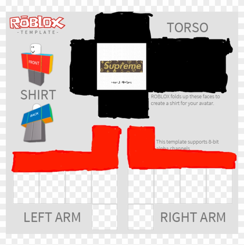 Roblox Yellow Shirt Template