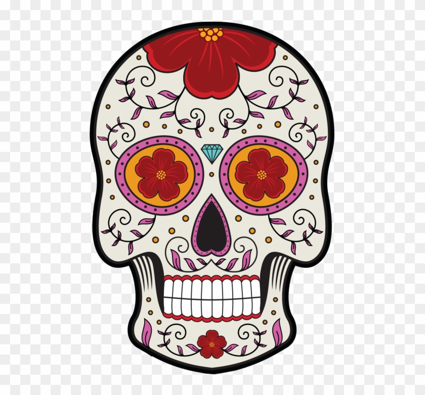 Calavera - Tete De Mort Calavera, HD Png Download - 487x700(#1611247 ...