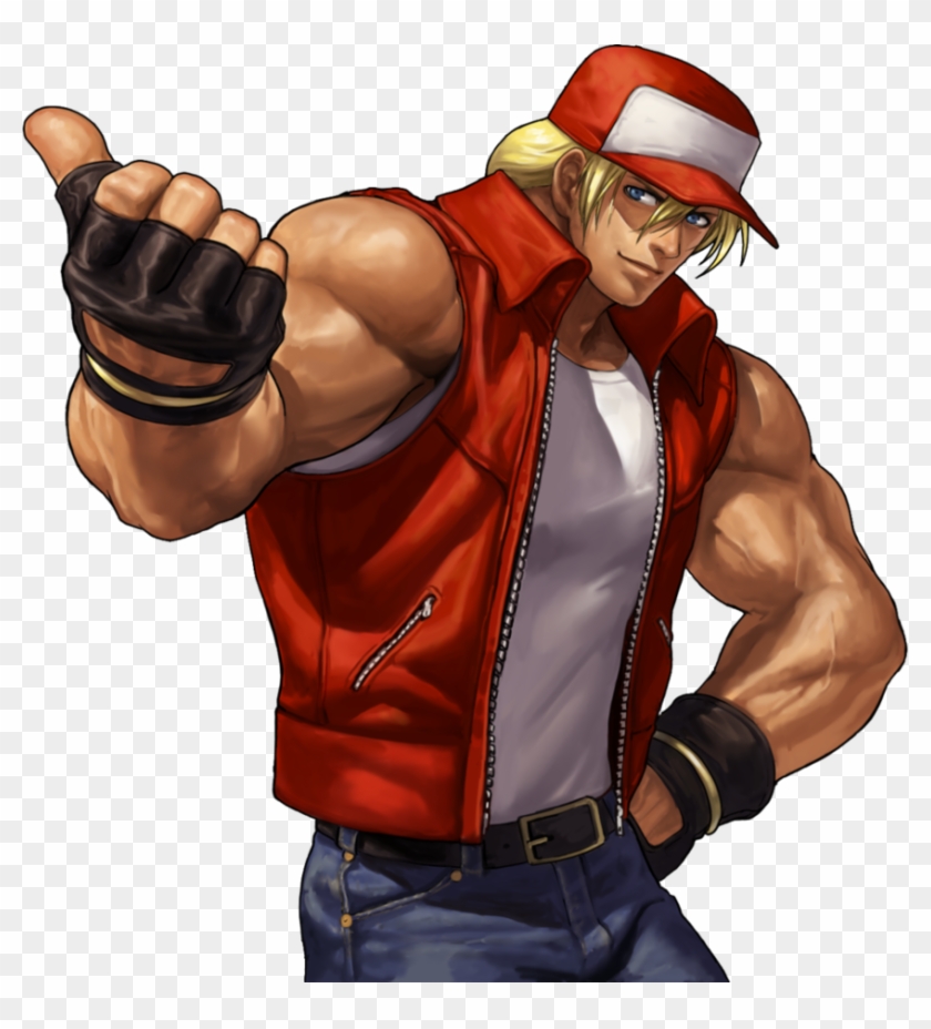 The Terry Bogard Workout - Terry Bogard Snk Heroines, HD Png Download ...