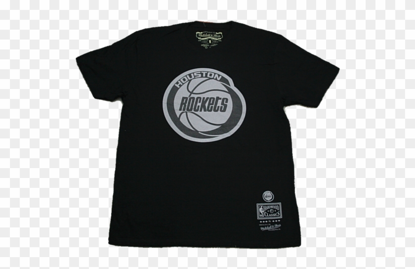 Men's Houston Rockets Mitchell & Ness Hwc Blackout - Emblem, HD Png ...