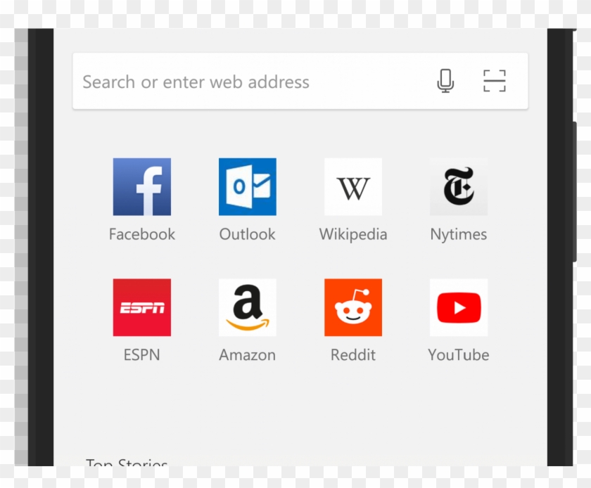 Edge Mobile Browser, HD Png Download - 2000x1200(#1620509) - PngFind