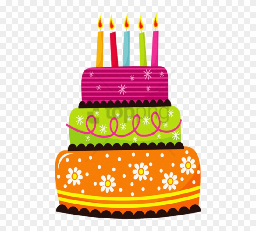 Free Png Birthday Cake Png Image With Transparent Background - Cute Birthday  Cake Clip Art, Png Download - 480x677(#1628343) - PngFind