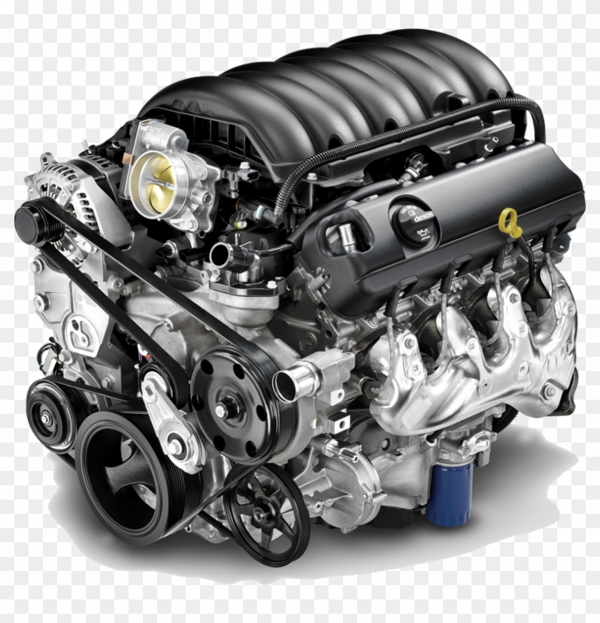 Gmc Sierra 1500 Engine - 2018 Chevy Silverado Engine, HD Png Download ...