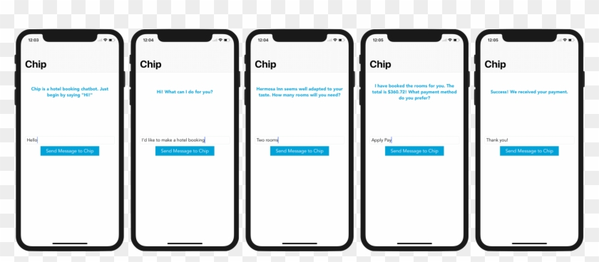 Chatbot Demo Hotel Booking - Chat Bot Iphone X, HD Png Download