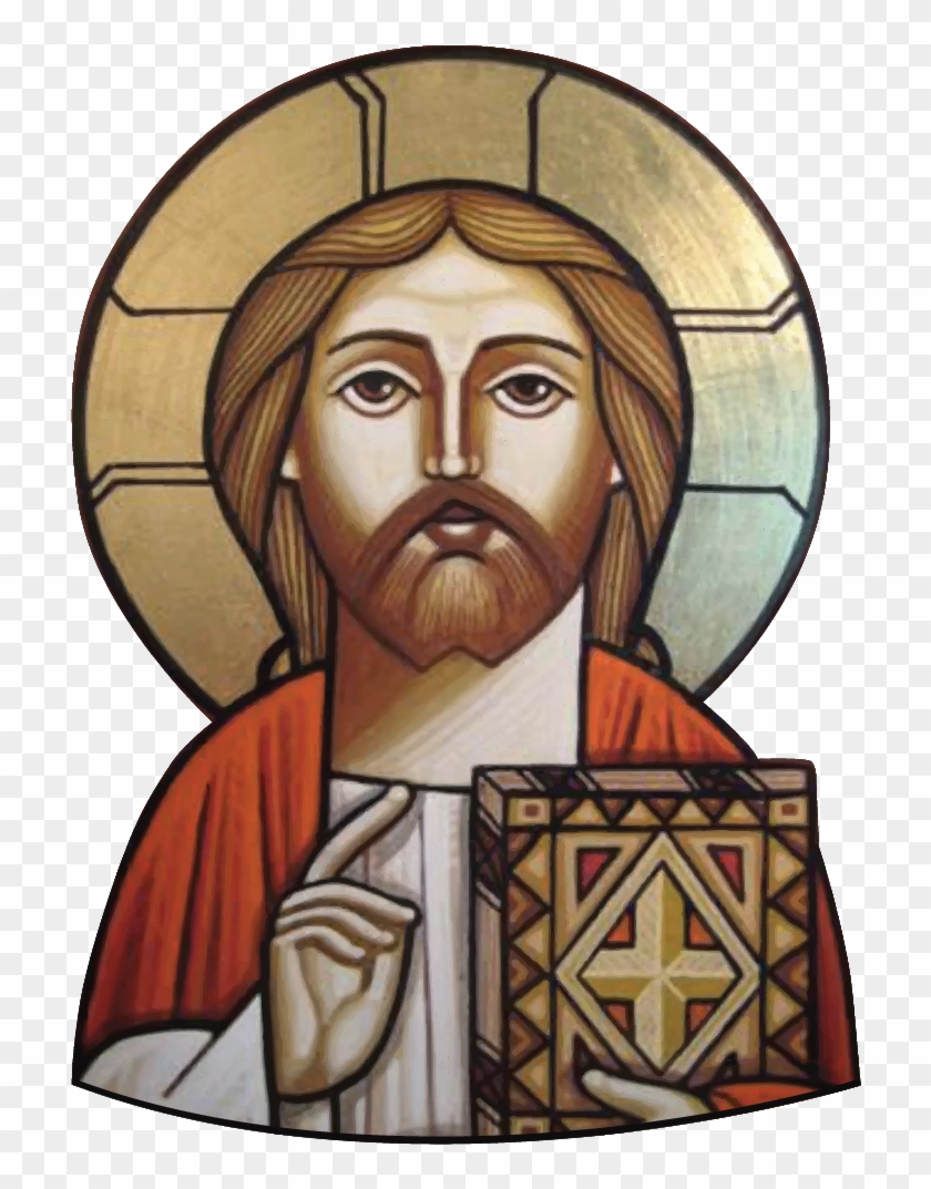 Jesus Christ Phone Skin - Coptic Icons, HD Png Download - 714x993 ...