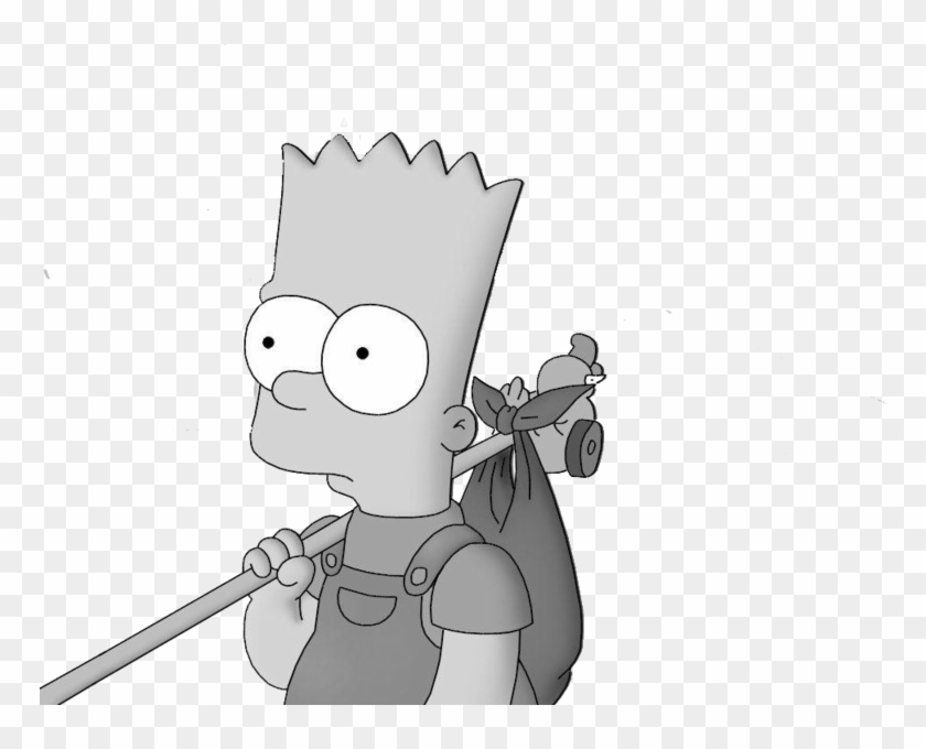 Bart Clipart Sad - Bart Simpson Sad Boy, HD Png Download