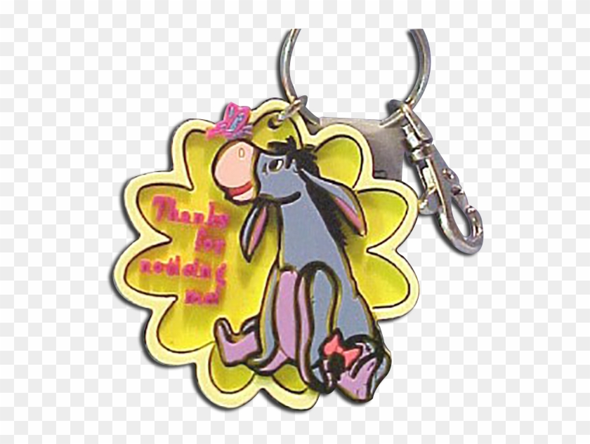 eeyore plush keychain