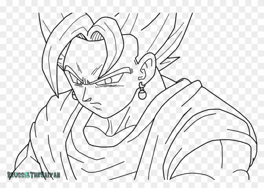 ss goku coloring pages