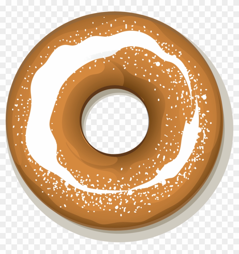 Vector Transparent Download Bagel Transparent Cartoon - Cartoon Bagel