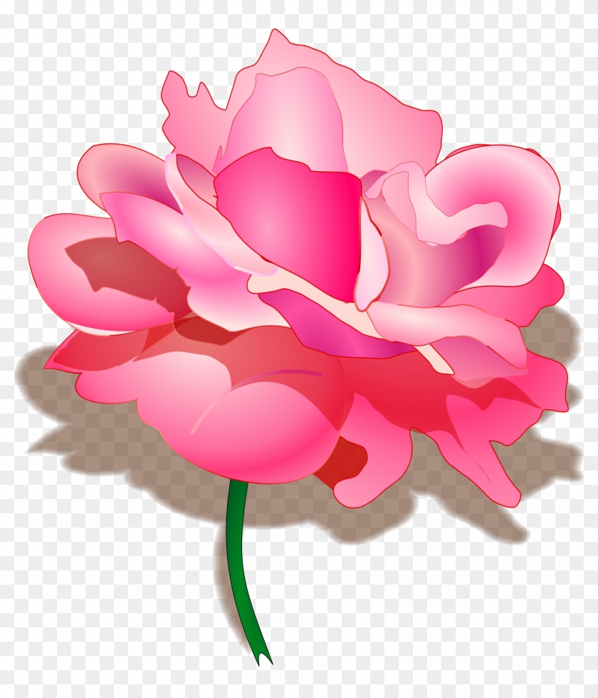 Small - Flower Illustration Transparent Background, HD Png Download -  534x597(#174862) - PngFind