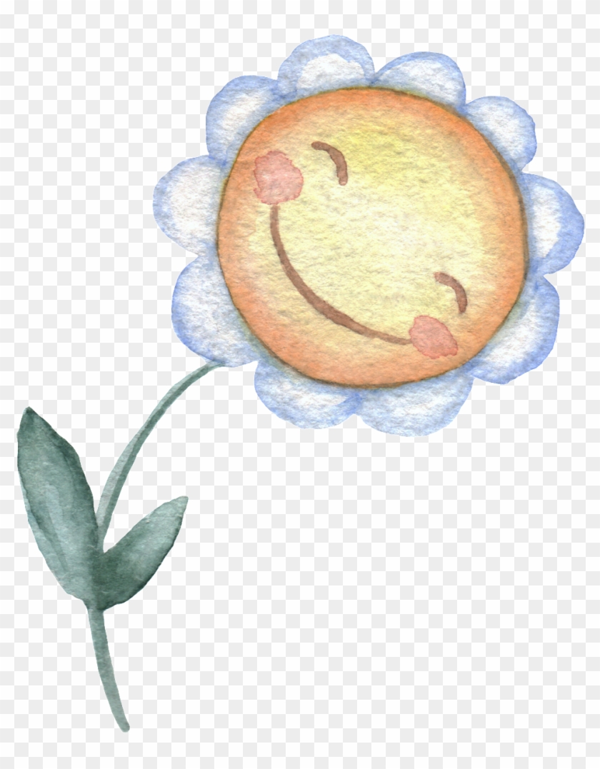 Smiley Flowers PNG Transparent Images Free Download, Vector Files