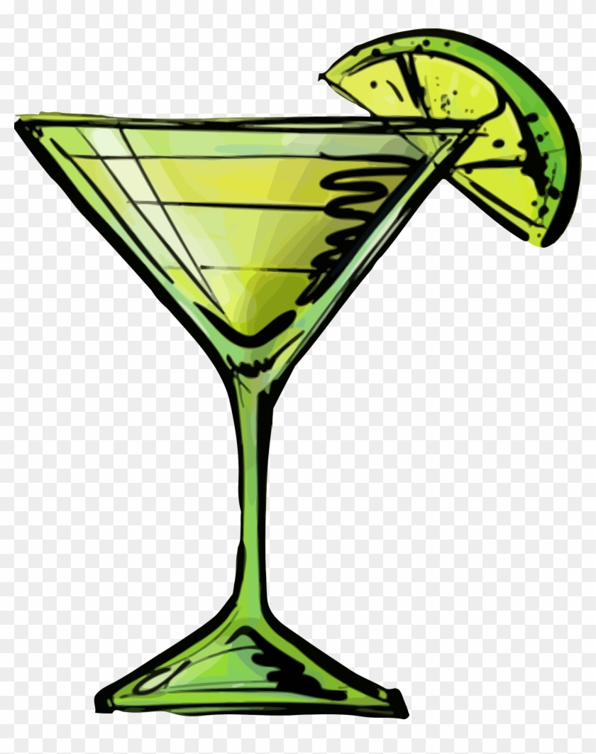 cocktail glass clipart free