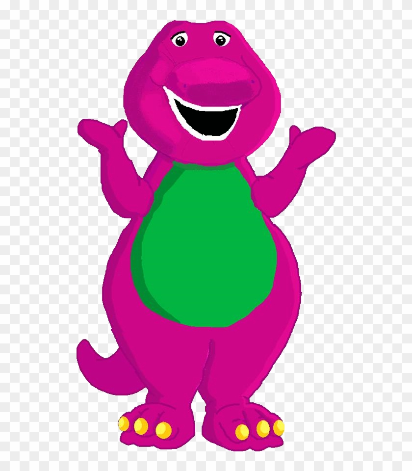 Barney The Dinosaur Cartoon - Barney Cartoon Png, Transparent Png ...