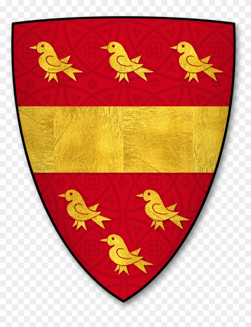 K 045 Coat Of Arms Beauchamp Walter De Beauchamp - Emblem, HD Png ...