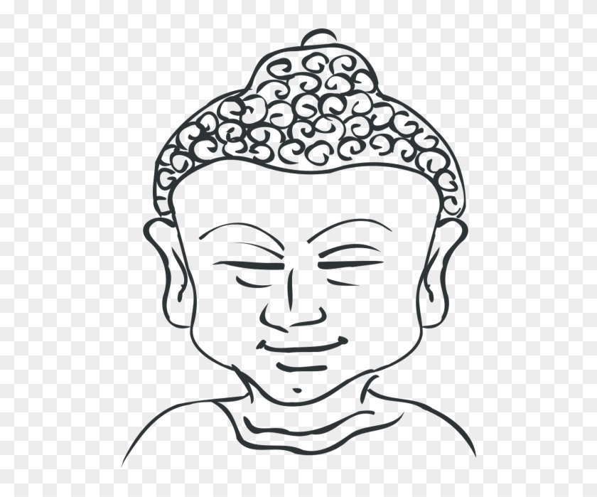 Buddha Head Art Cut Hd Png Download 500x619 1705581 Pngfind