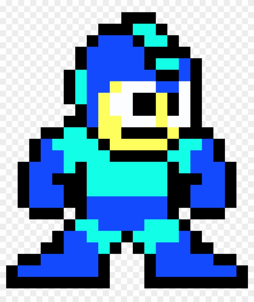 Mega Man - Transparent 8 Bit Megaman Png, Png Download - 8400x4300 ...