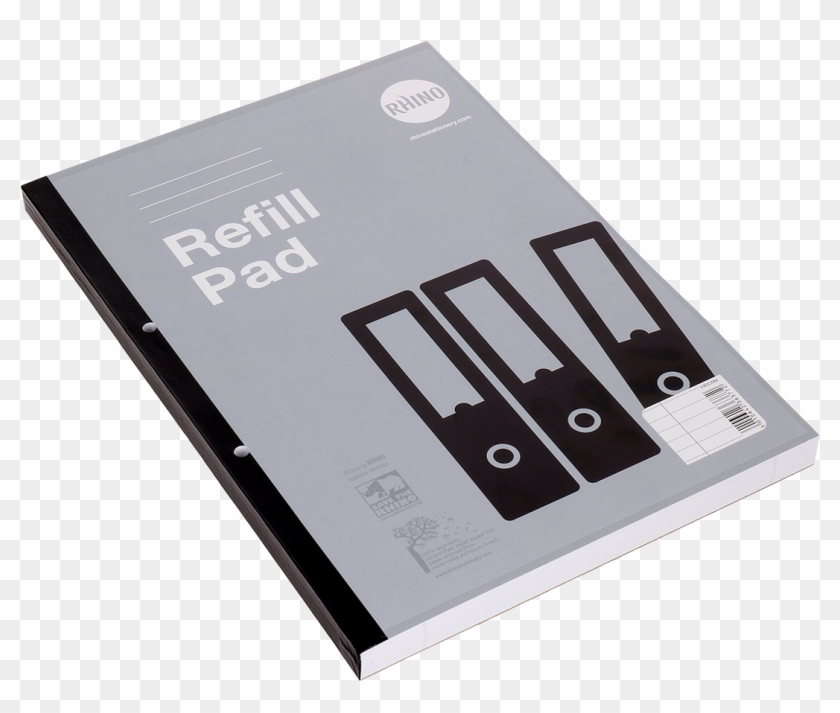 Refill Pad, A4, 400 Page, Narrow Ruled And Margin - Rhino Refill Pad A4