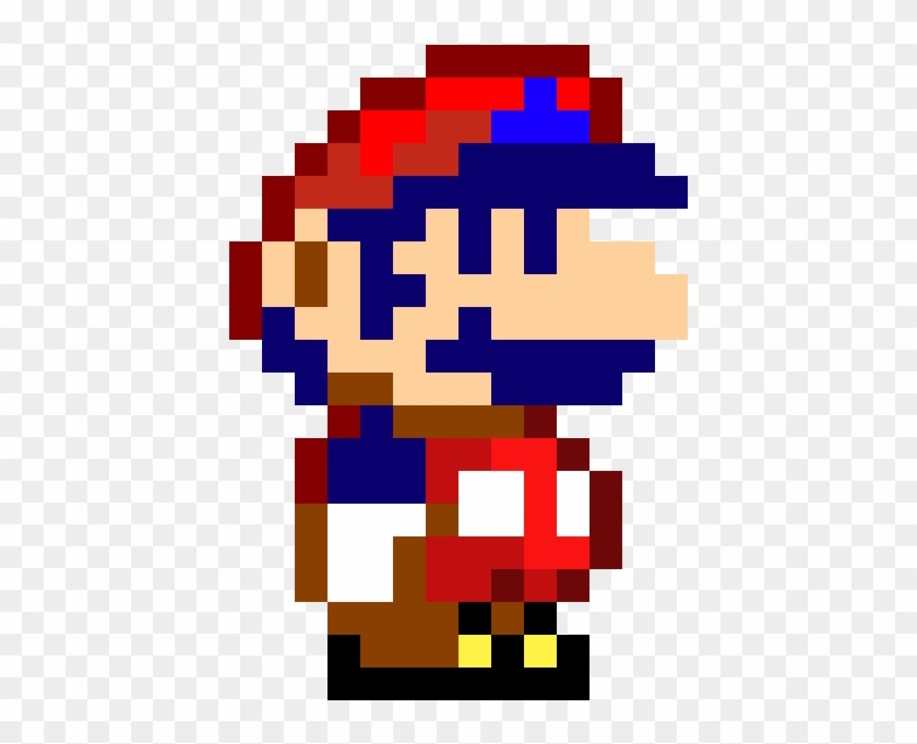 Super Mario World Small Mario Sprite, HD Png Download - 580x710(#184822 ...