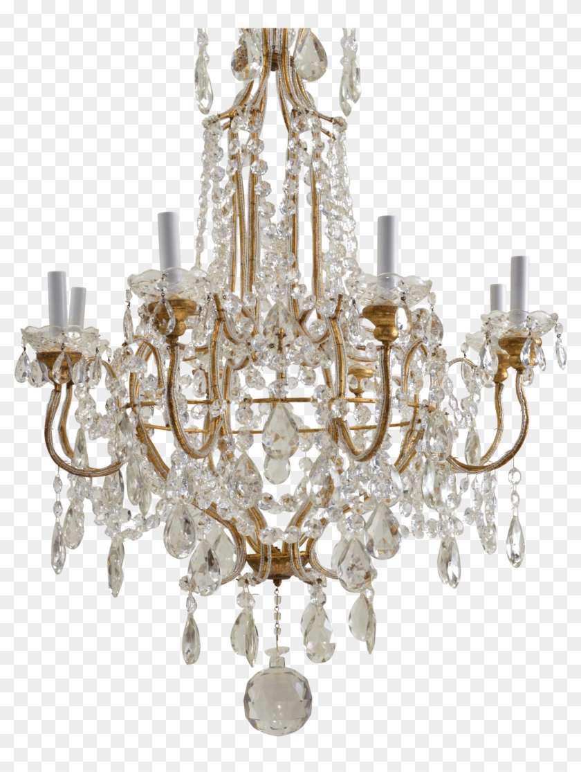 Crystal Vintage Chandelier - Chandelier, HD Png Download - 2048x2048 ...