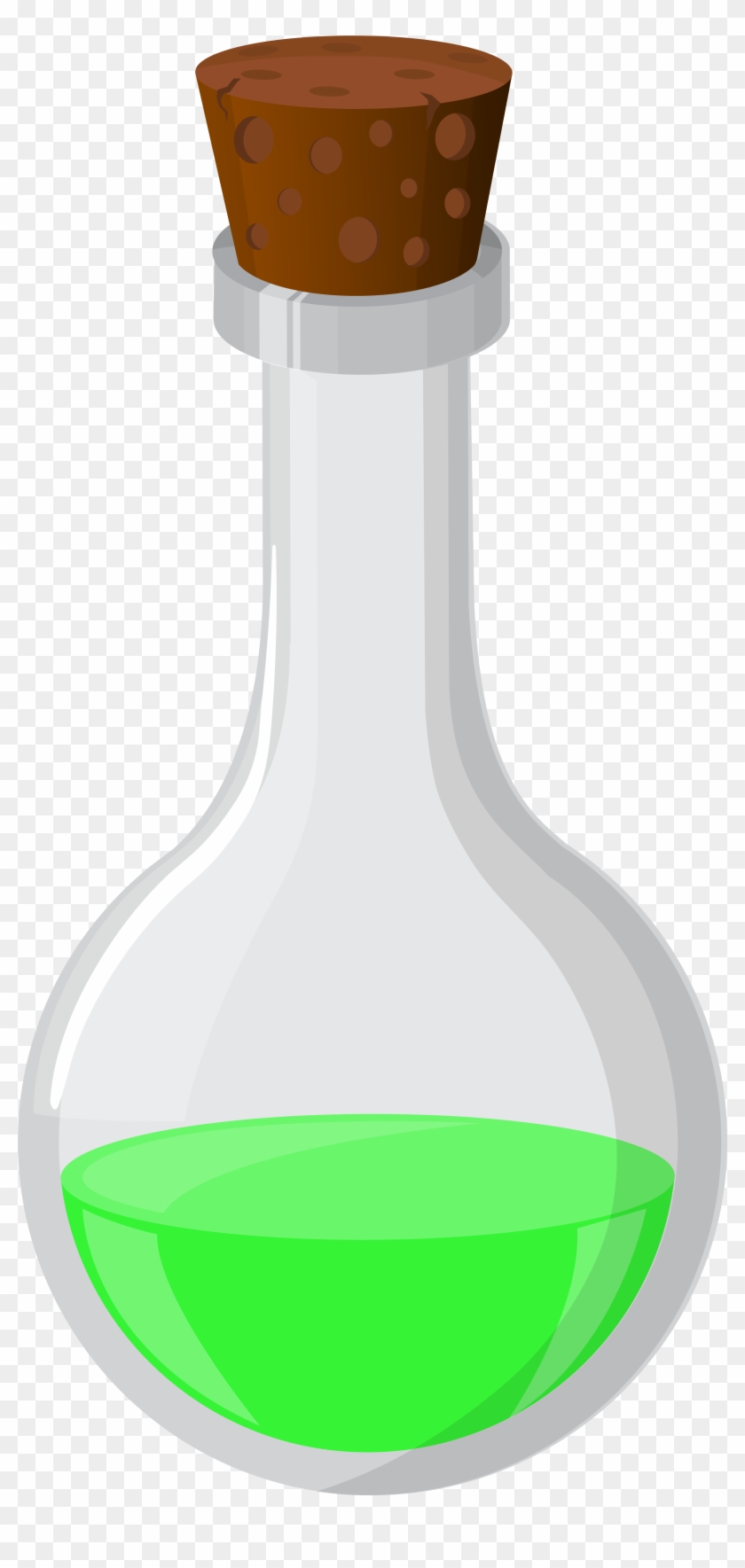 Halloween Potion Green Png Clip Art Image Glass Bottle Transparent Png 3924x8000 15 Pngfind