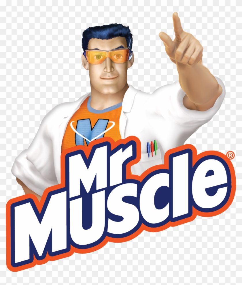 Mr Muscle Logo Transparent, HD Png Download - 933x1054(#189284) - PngFind