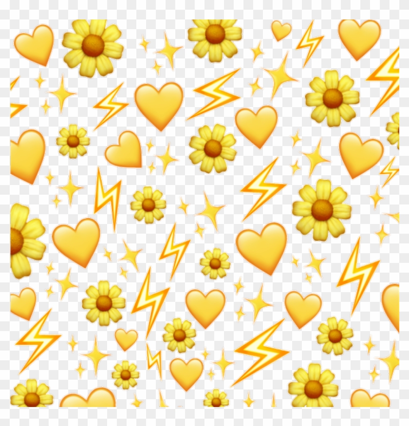 Iphone Sticker Emoji Emoji Heart Background - Picsart Photo Studio, HD Png  Download - 1024x1019(#1813410) - PngFind