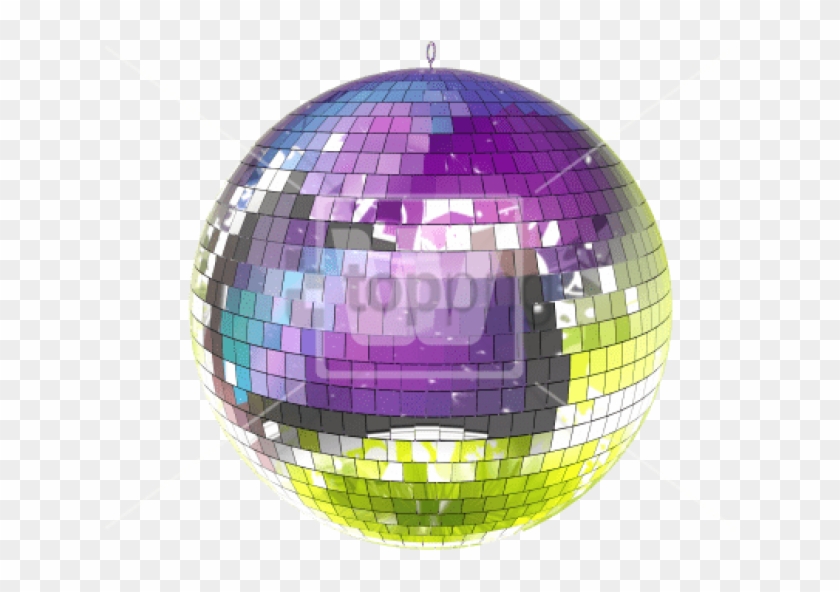 colorful disco ball png