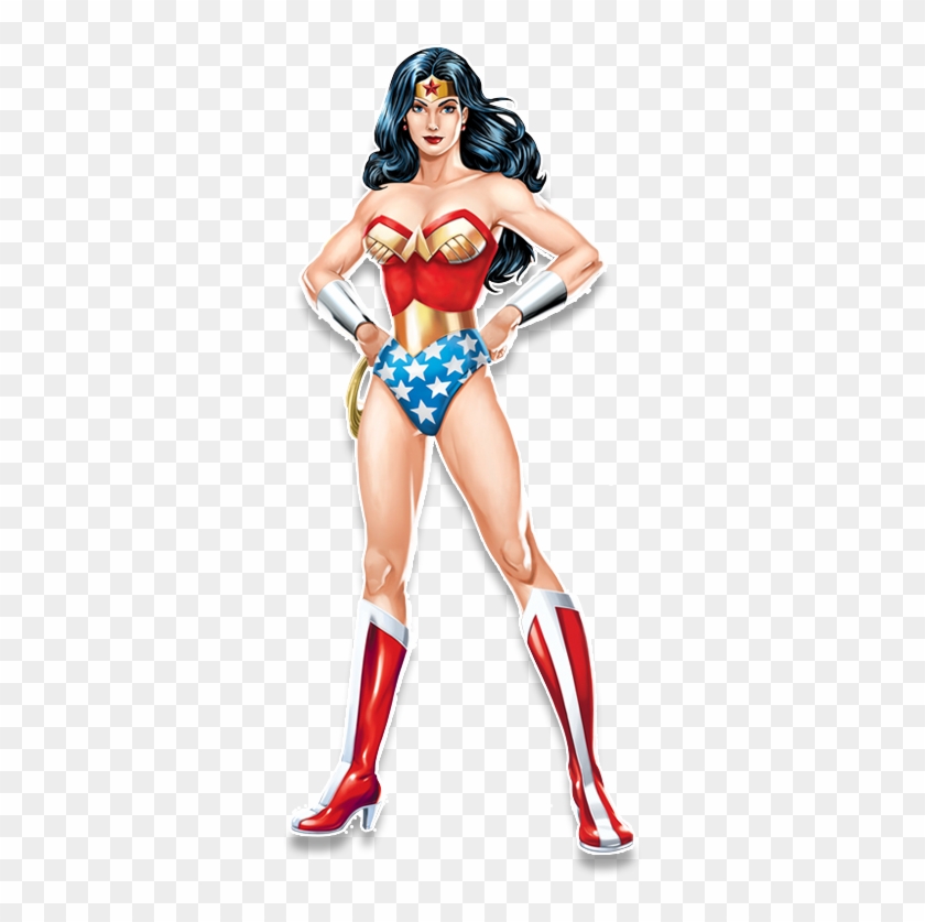 Cartoon Wonder Woman PNG image