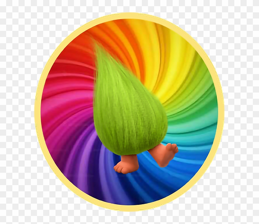 Trolls Rainbow Svg