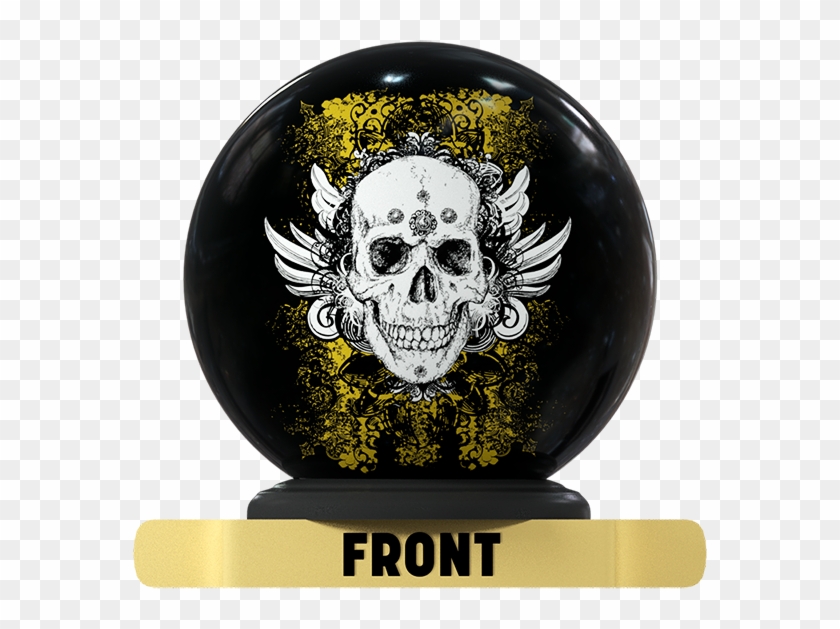 Skull Bowling Bag, HD Png Download - 575x549(#1830201) - PngFind