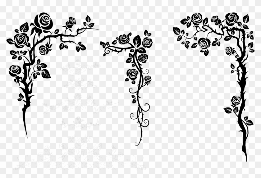 Hand drawn set of line frames on a white background Sketch elements of  floral and herbs ornaments for banner design Line border collection  Arrows Isolated separators Vintage border Stock Vector  Adobe