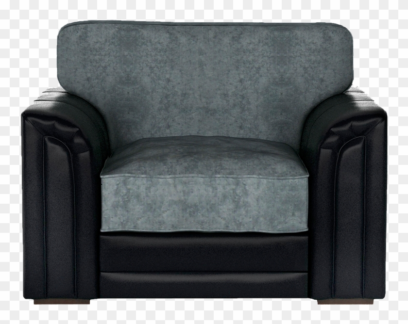 Armchair - Black And Grey Chair, HD Png Download - 1280x630(#1851436