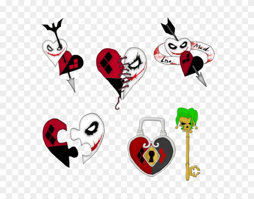 harley quinn tattoo outlines  Clip Art Library