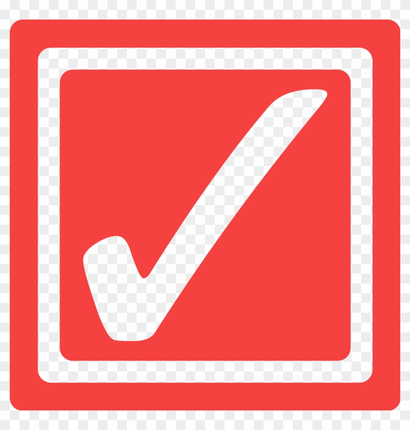 Red Checkbox Png Check Box Icon Red Transparent Png 2000x2000