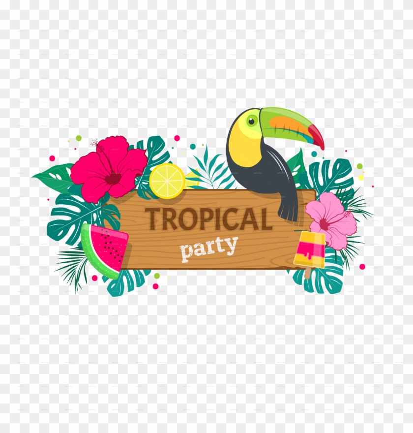 tropical party banner tropical party png transparent png 5000x5000 1914465 pngfind tropical party png transparent png