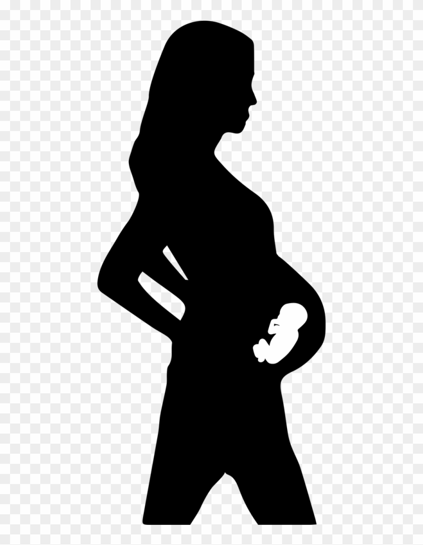 Birth Of, - Pregnant Woman No Background, HD Png Download - 500x1000 ...